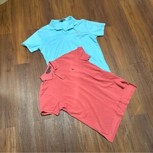 Polo Ralph Lauren polo shirts mens size large ( 2 Count)